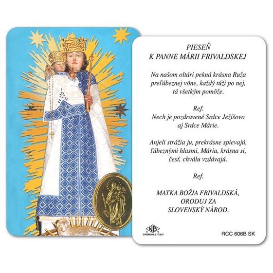 RCC Pieseň k Panne Márií Frivaldskej