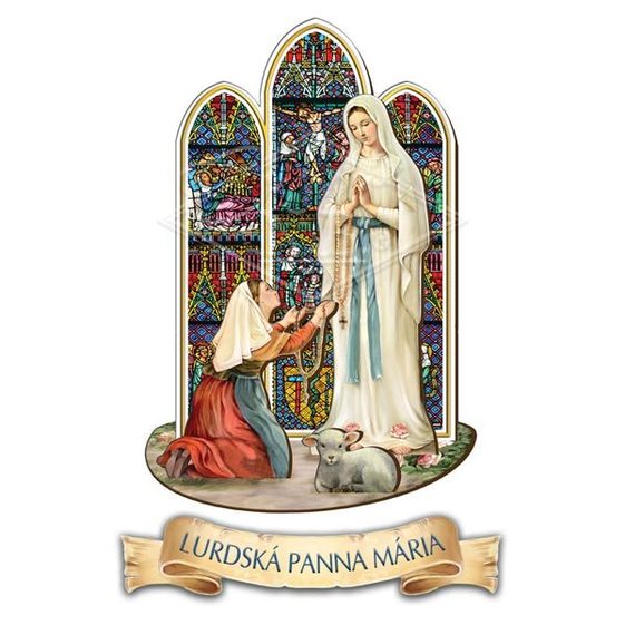 Vitrage Panna Mária Lurdská