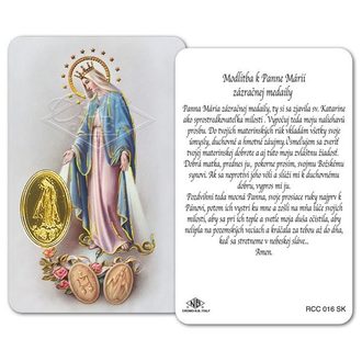 RCC Modlitba k Panne Márii zázračnej medaily