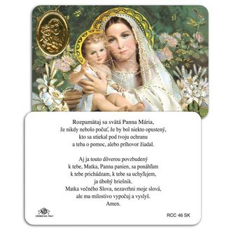 RCC Rozpamätaj sa svätá Panna Mária