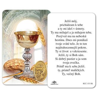RCC Modlitba Ježiš môj prichádzam k Tebe