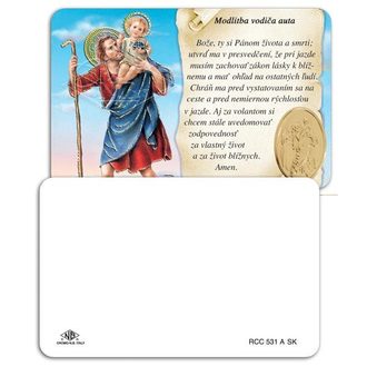 RCC Modlitba vodiča auta